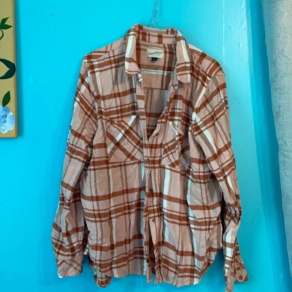 plaid shirt